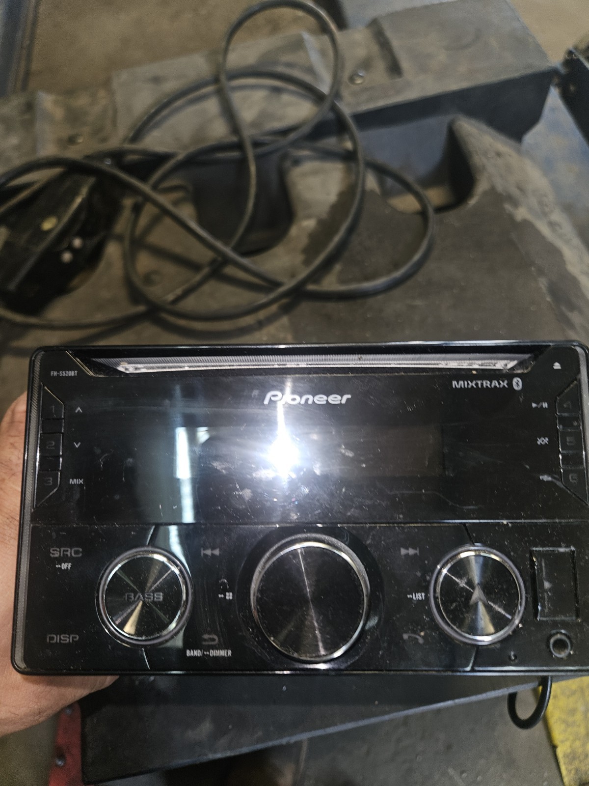 Pioneer FH-S520BT Double Din CD Receiver w/ Built in Bluetooth