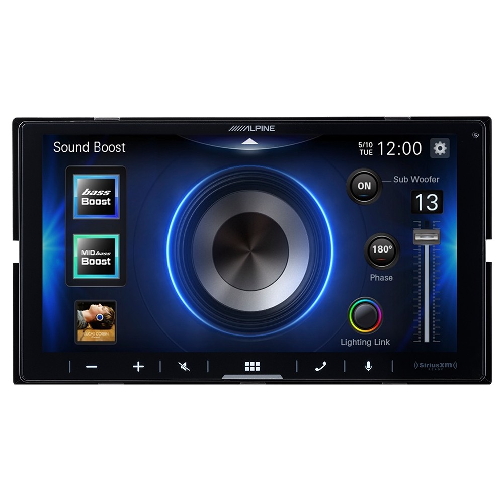 Alpine iLX-W670 7″ Shallow-Chassis Multimedia w/ DVR-C320R Dash Camera