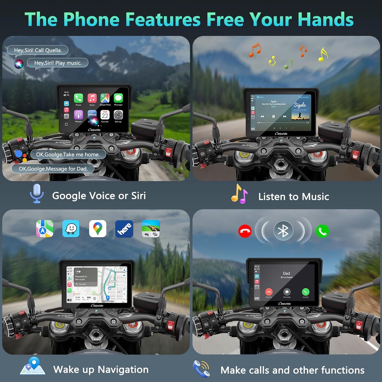 Carpuride W502BS Pro Carplay Android Auto BMW Motor Transmission Controlle TPMS