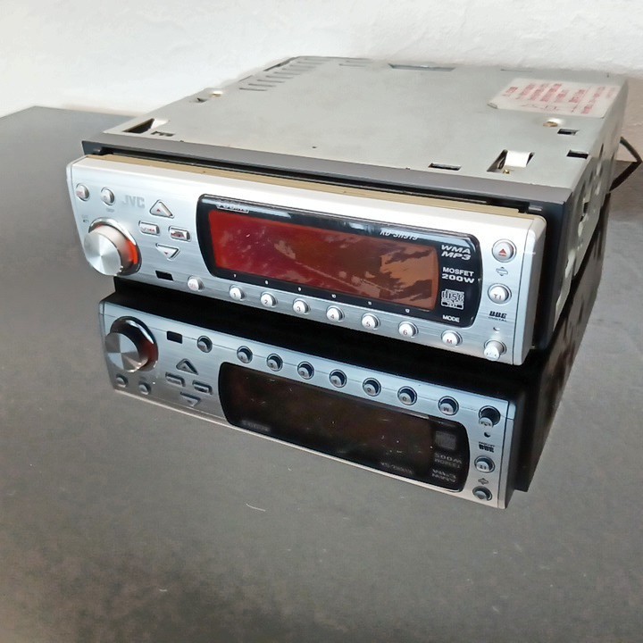 JVC KD-SH919 1DIN Car Audio CD Receiver WMA MP3 Stereo Tested Ships in 1 Day