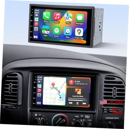7″ HD Touchscreen Double Din Android 2+32G Car Radio Stereo Full Screen