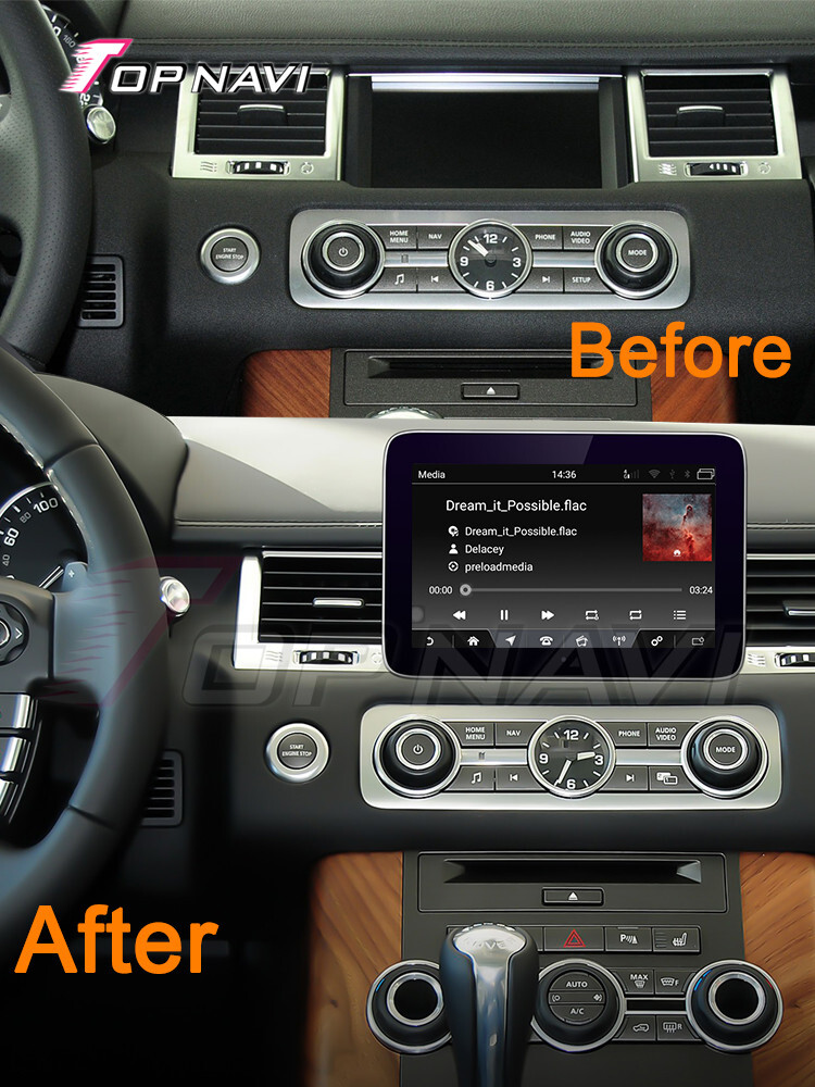 8.4″ Car GPS Player For Land Rover Range Rover Sports 2010-2013 Stereo Radio BT