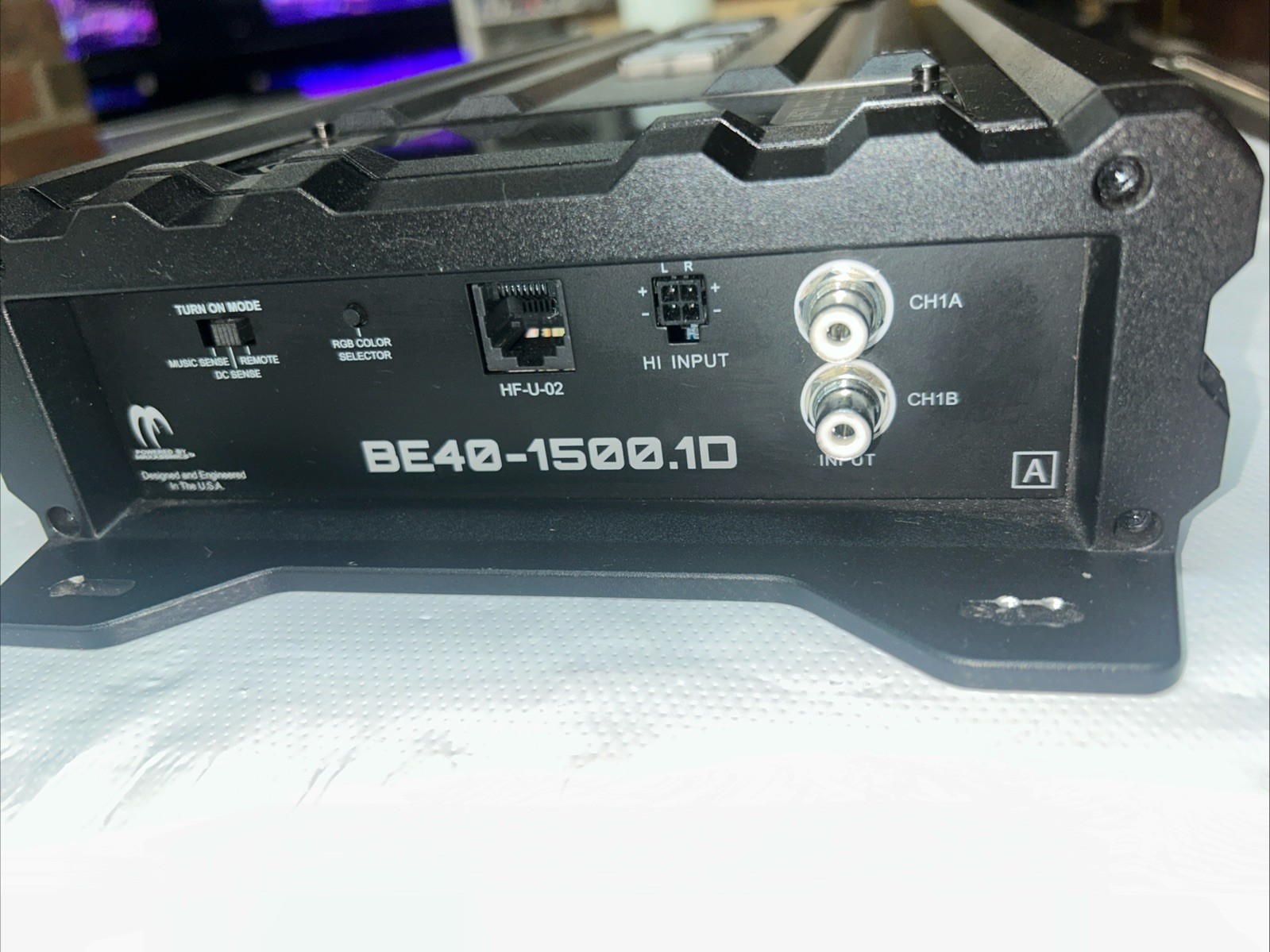 Hifonics BE40-1500.2D 2-Channel 1500W Car Amplifier 40th Anniversary Amp