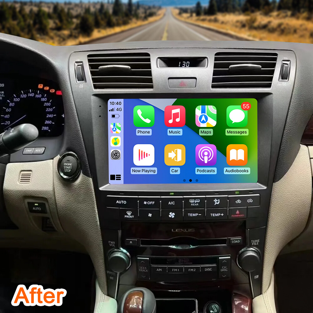 For Lexus LS460 2006-2012 Car Stereo Radio GPS Navi BT Android 12 Unit RDS 4+32G