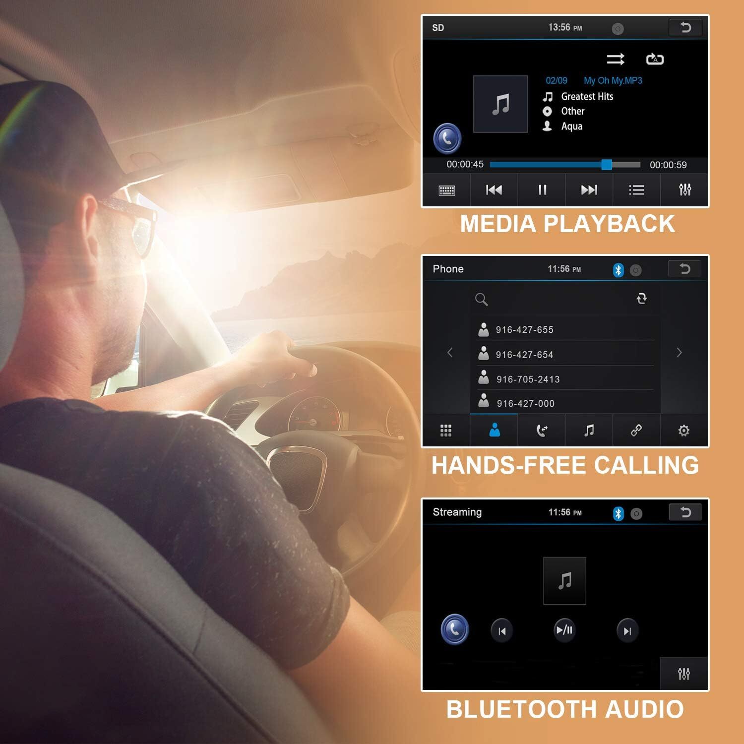 Boss Audio Bv9364b Dvd Player 6.2 Touchscreen Bluetooth Hands Free And Eq