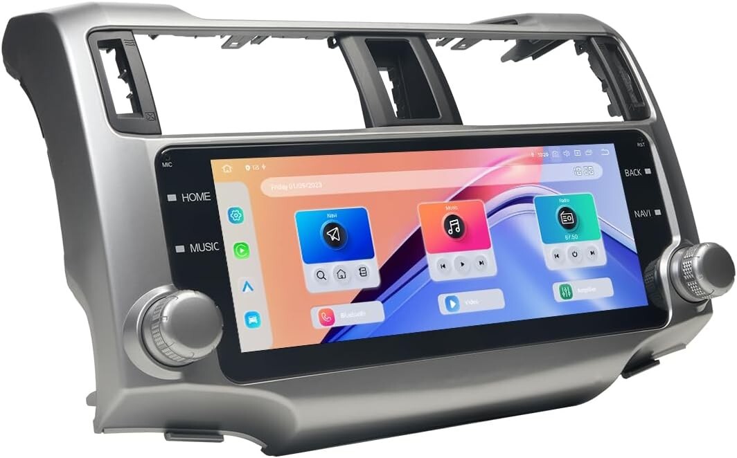 Dasaita Android 13 10.25″ Radio for Toyota 4Runner 2010-2019 QLED Touchscreen