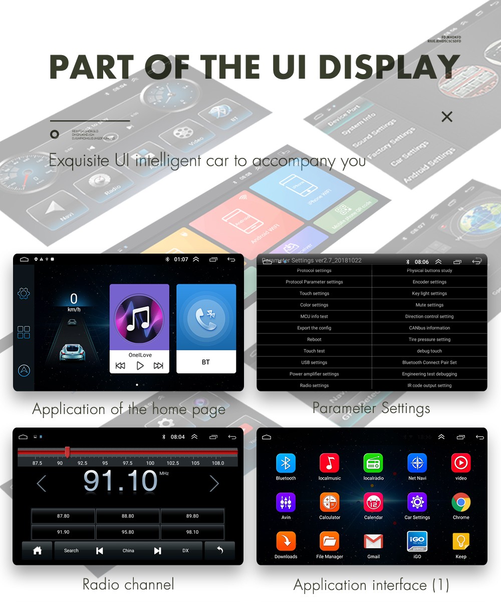2+32G 9″ CarPlay Android Auto Car Radio Stereo for Honda Civic 2013-2017