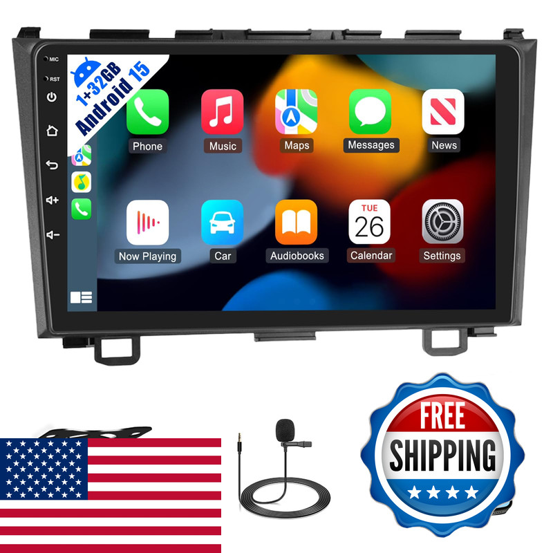 Mantian Android Car Stereo For Honda Crv 2007 2008 2009 2010 2011 Wireless