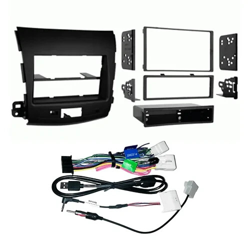 BP800PLAY + RC1.0 Stereo Upgrade for Mitsubishi Outlander 2007-2012 ZGZH AMP