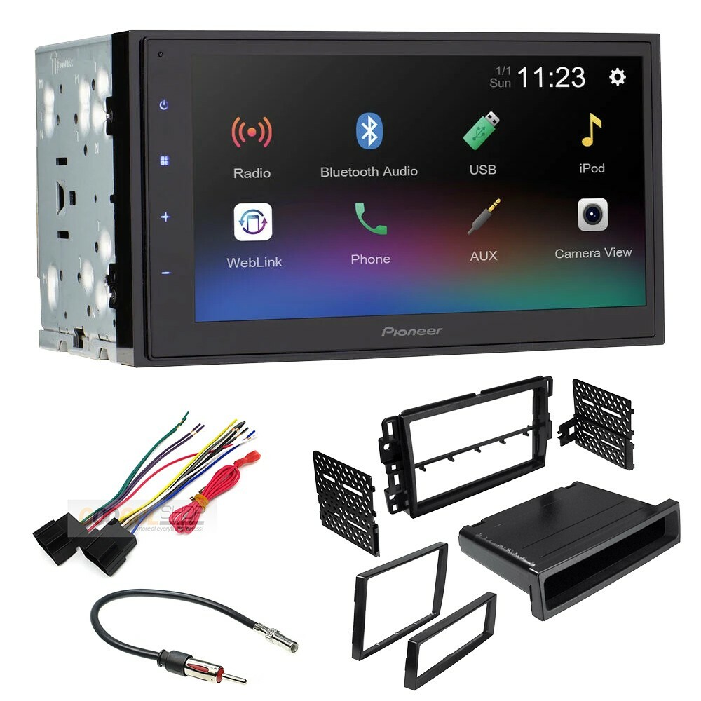 Pioneer 6.8″ Media Receiver Car Stereo Radio Kit for 2007-2013 Chevy Silverado