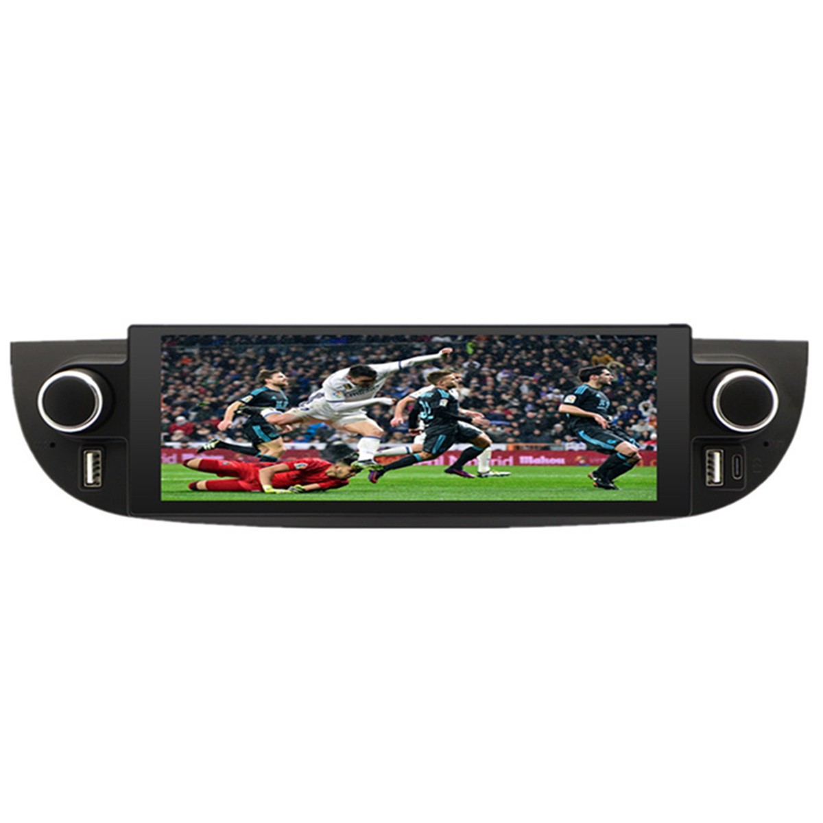 Car Radio Stereo Player GPS Navi Head Unit WIFI SWC Fit For Fiat 500 2007-2018