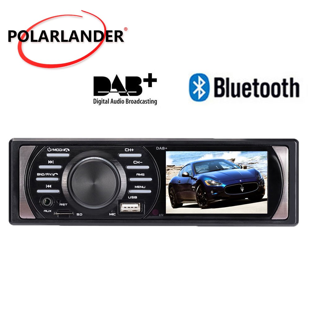 FM Universal TF AUX 4×45W DAB+ 1 Din USB MP5 3 In Bluetooth Car Stereo