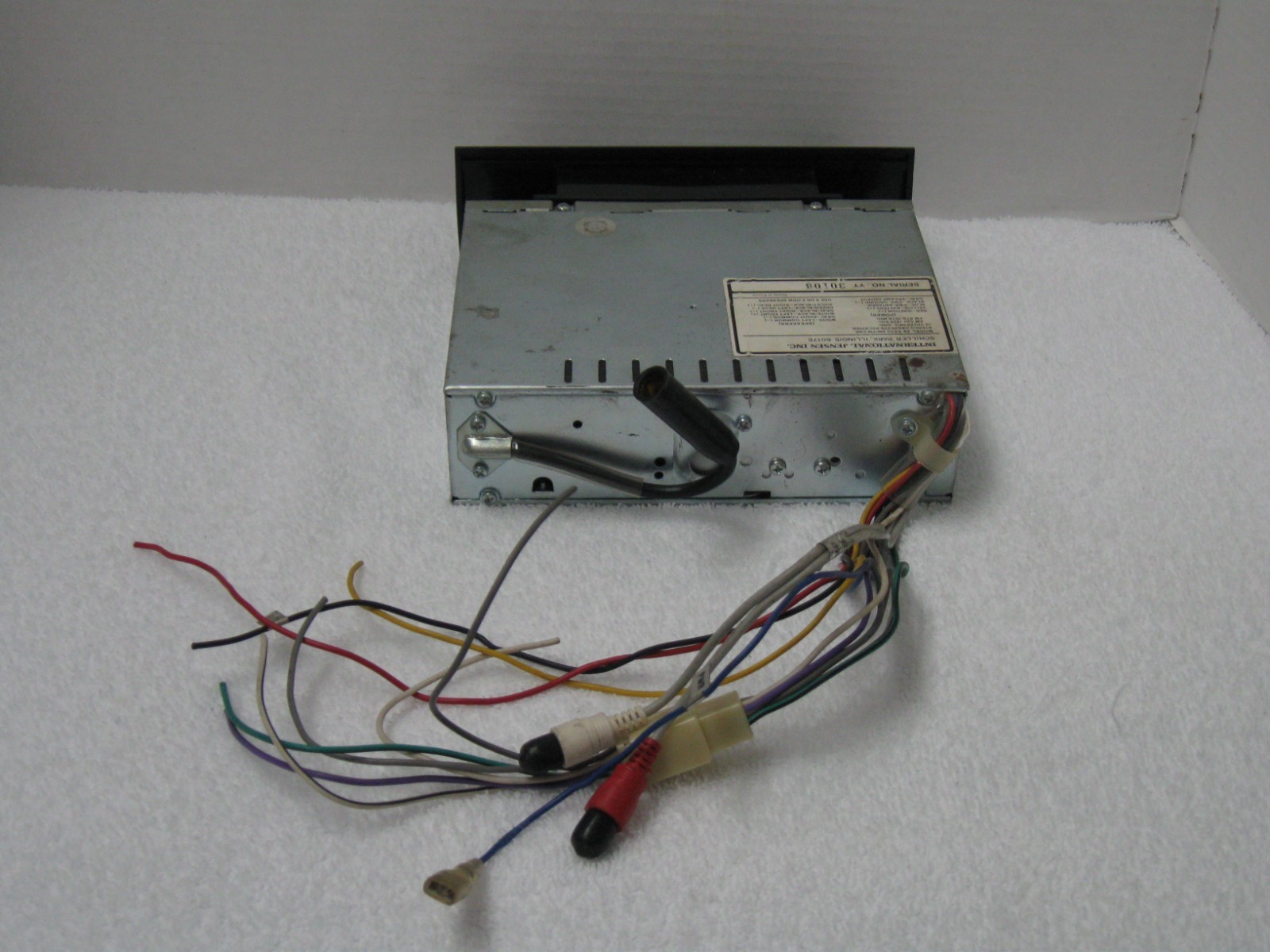 JENSEN ~ MODEL JS-6220 AM/FM CAR STEREO CASSETTE RECEIVER ~ UNTESTED ~ AS IS