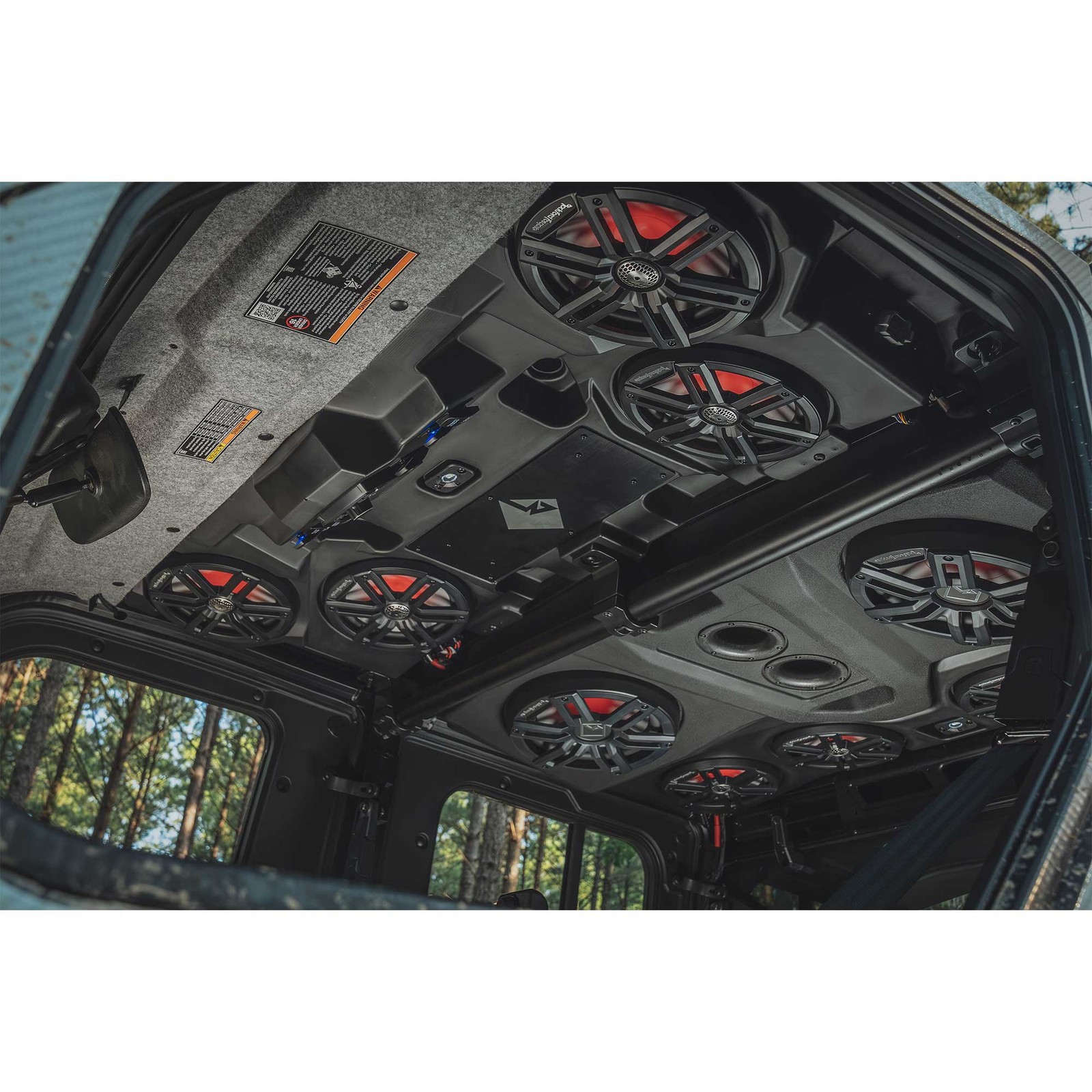 Rockford Fosgate RNGR18-ROOF4M2 Audio Roof for 2018+ Polaris Ranger Crew