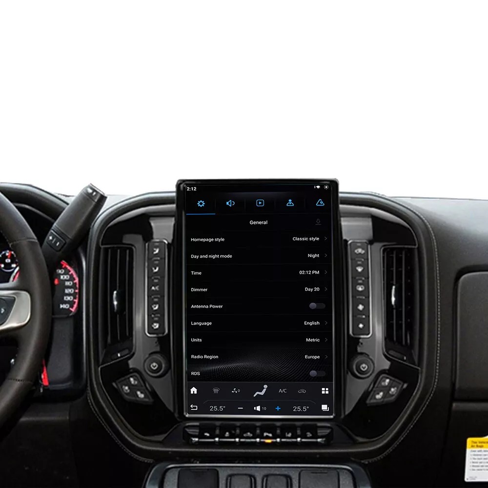 For Silverado Sierra 14.4 inch Touch Screen Radio Stereo Apple Carplay GPS Navi