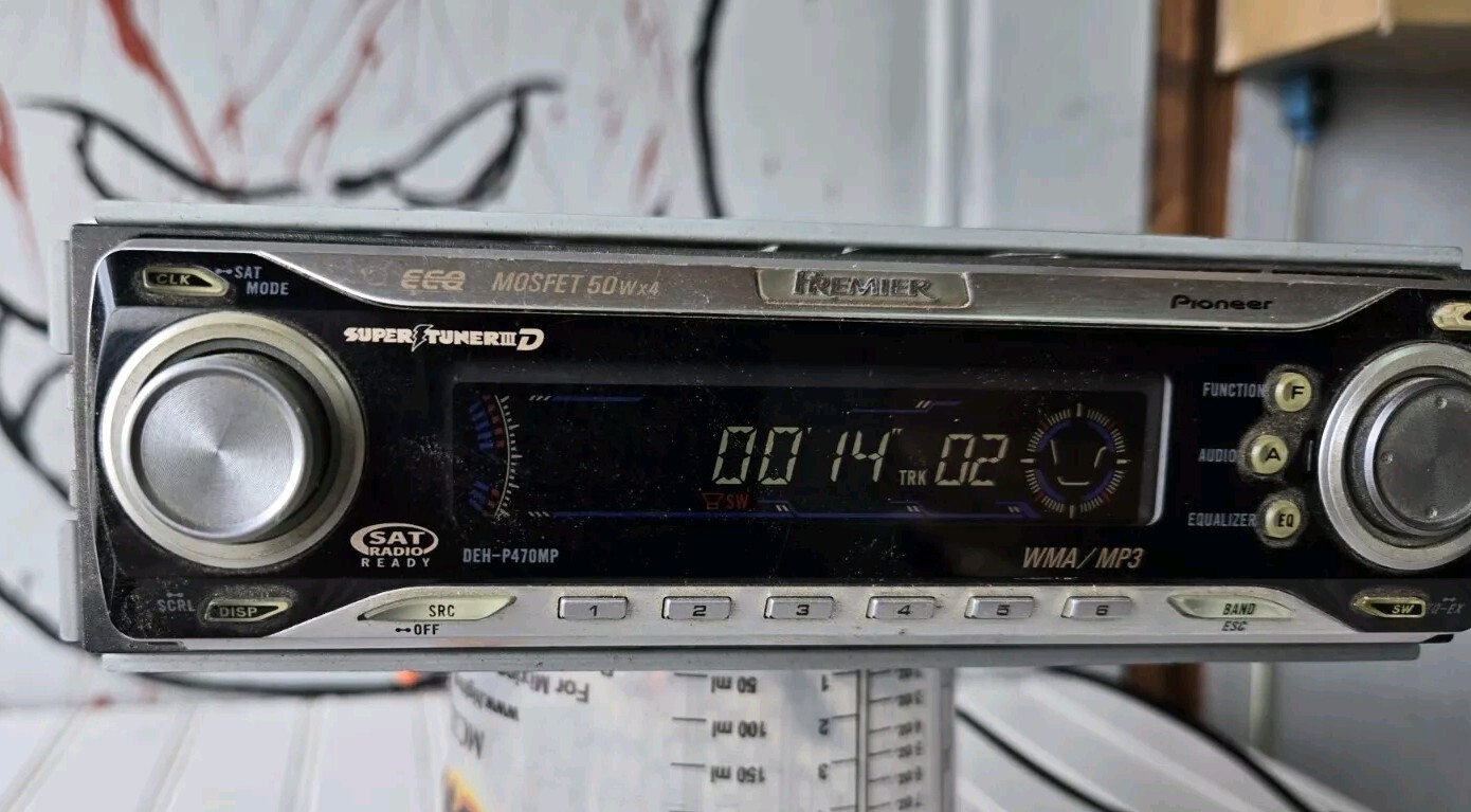 PIONEER PREMIER DEH-P470MP CD PLAYER 2005 READ DESCRIPTION