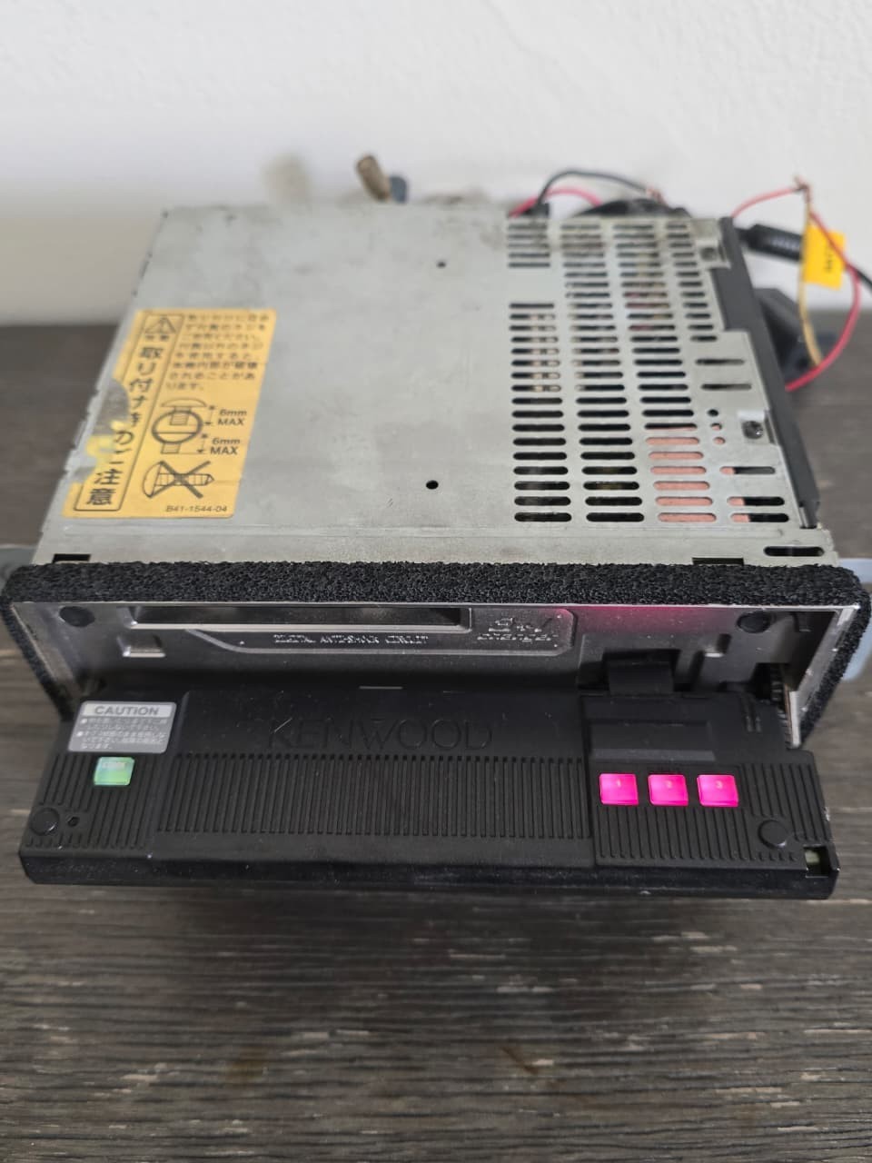 Kenwood MJ919 + D919 CD/3+1 MiniDisc Car Stereo DSP JDM – MD Error 99
