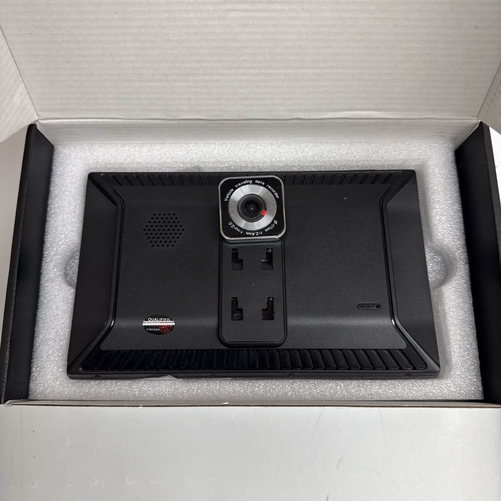 Wireless CarPlay Screen – 9 Portable Car Stereo with 4K Dash Cam 1080P