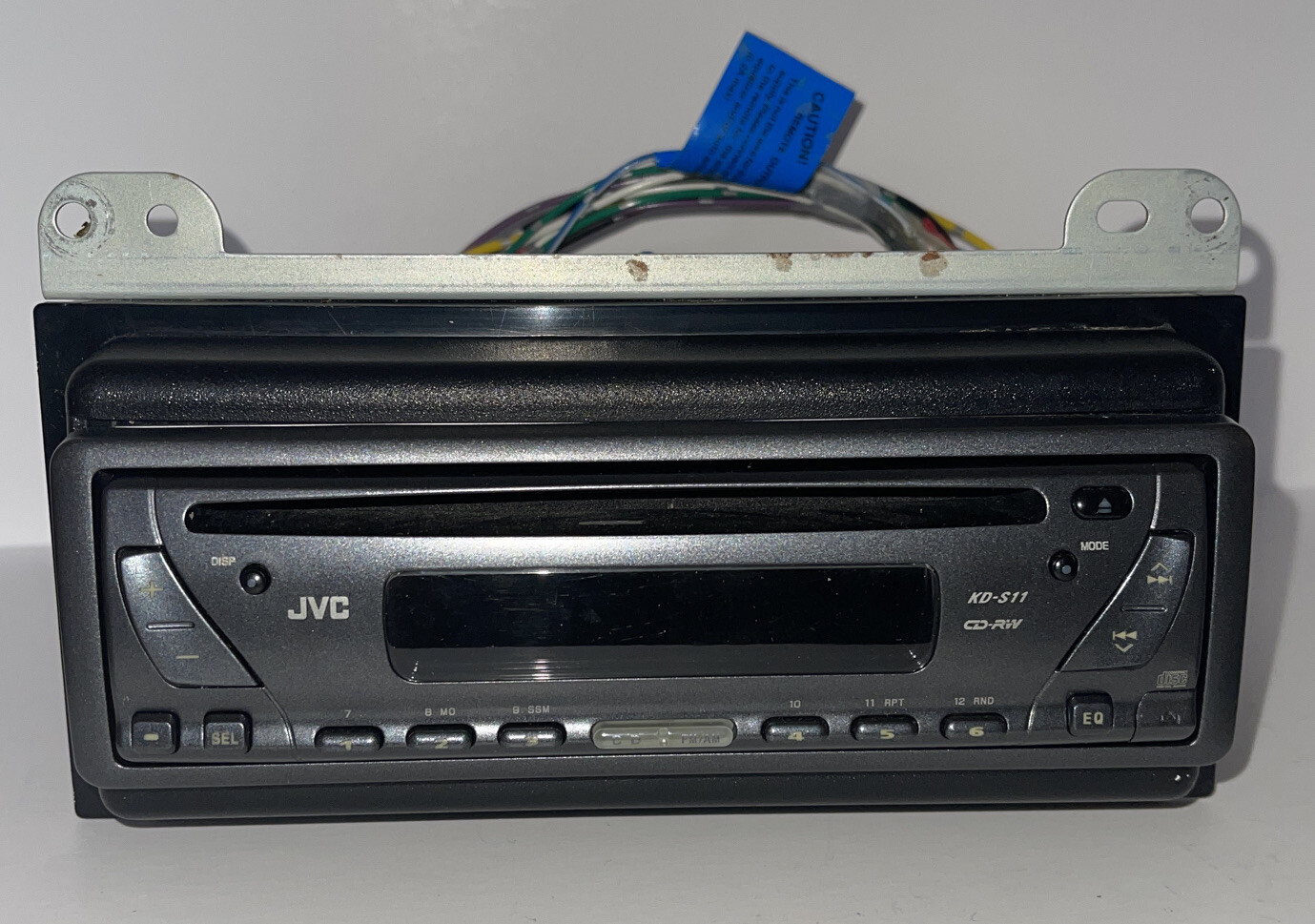 JVC KD S11 Car CD R RW Compatible Player Receiver AM FM Detachable Face Kit