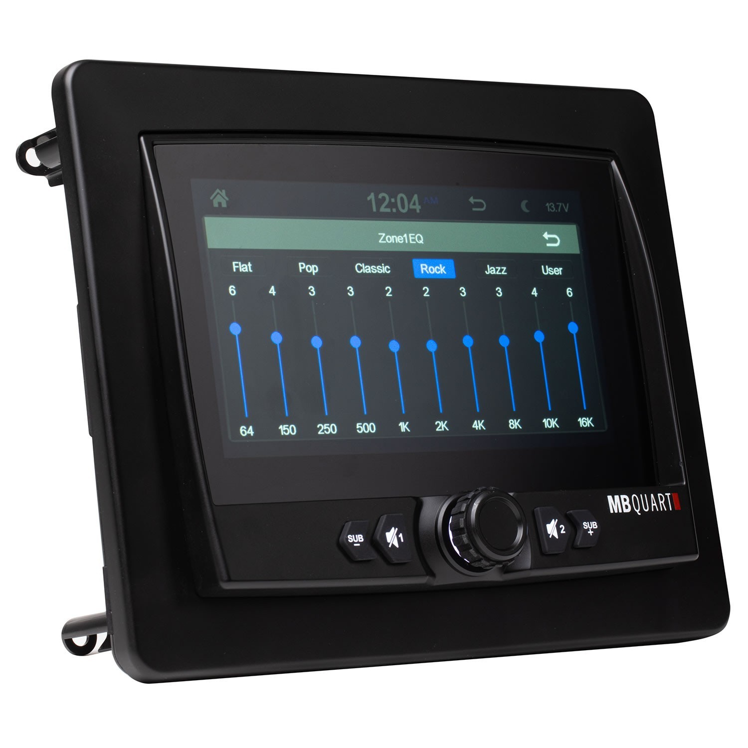 MB Quart GMR-7V1.2 7″ Marine Digital Media Source Unit Wireless AM/FM Bluetooth