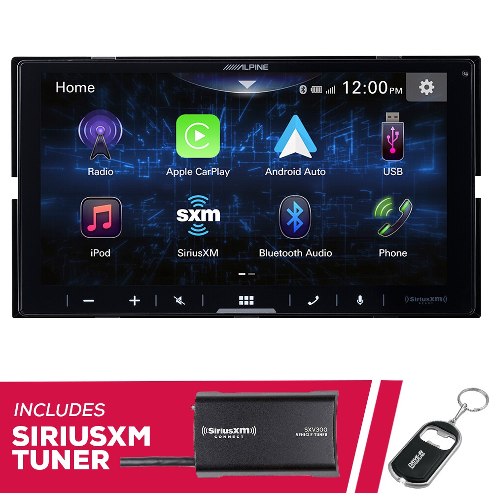 Alpine ILX-W770 6.75″ Shallow-Chassis Digital Multimedia w/ SiriusXM Tuner