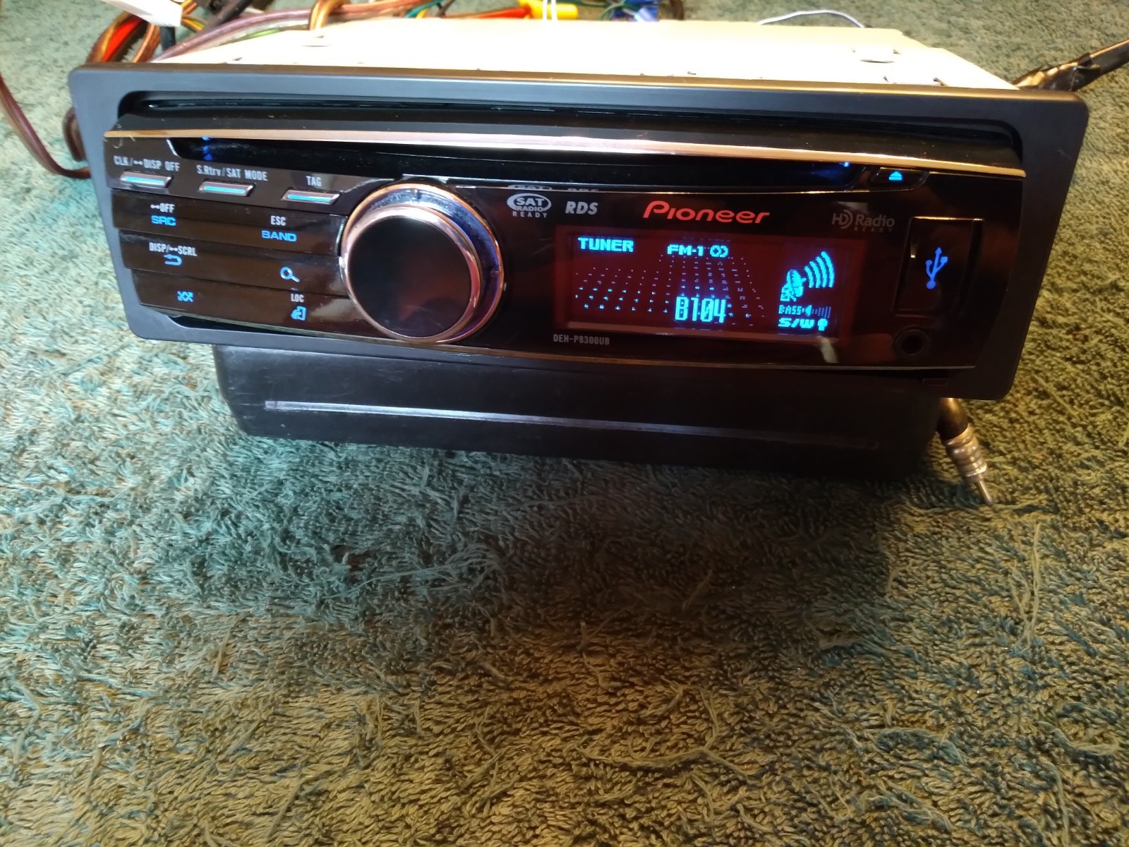 Pioneer DEH-P8300UB, CD /MP3/ USB/RDS Receiver , 200 watts, Tested