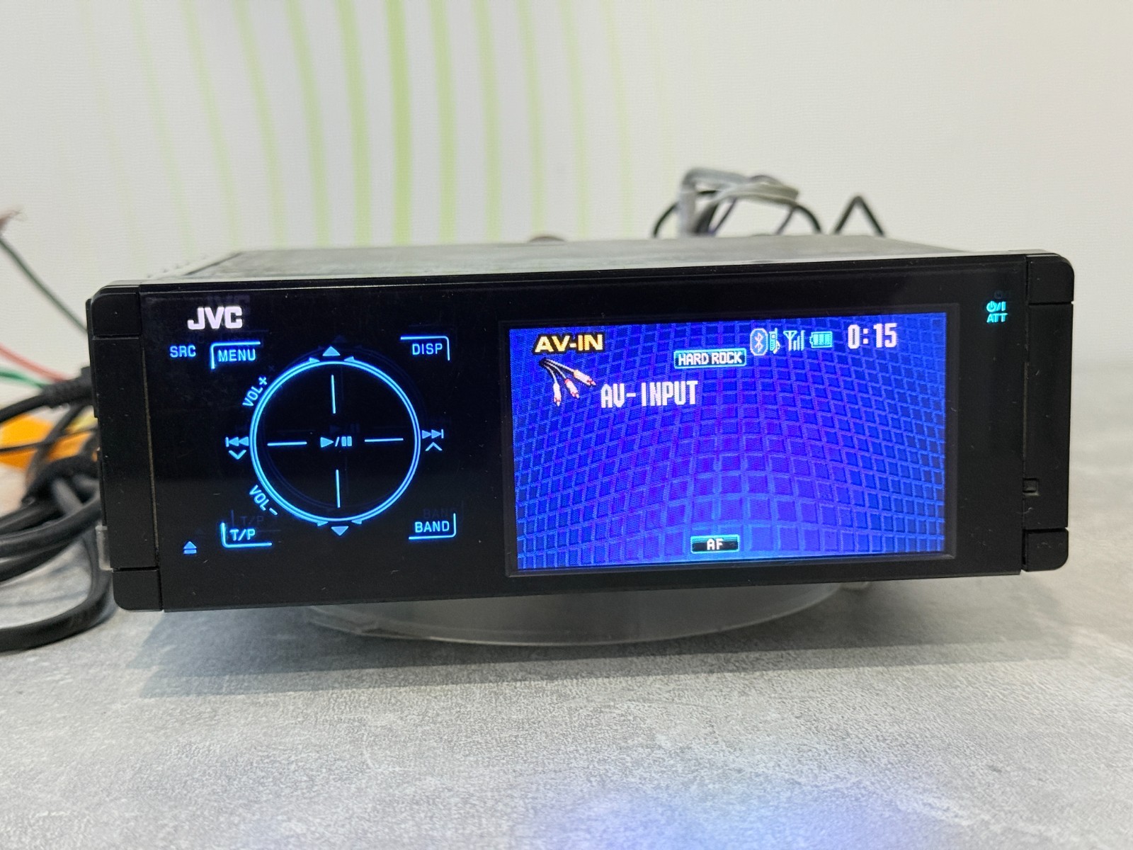 JVC KD-AVX44 Dvd Car Stereo 3.5″ Touchscreen Bluetooth USB 1DIN Head Unit