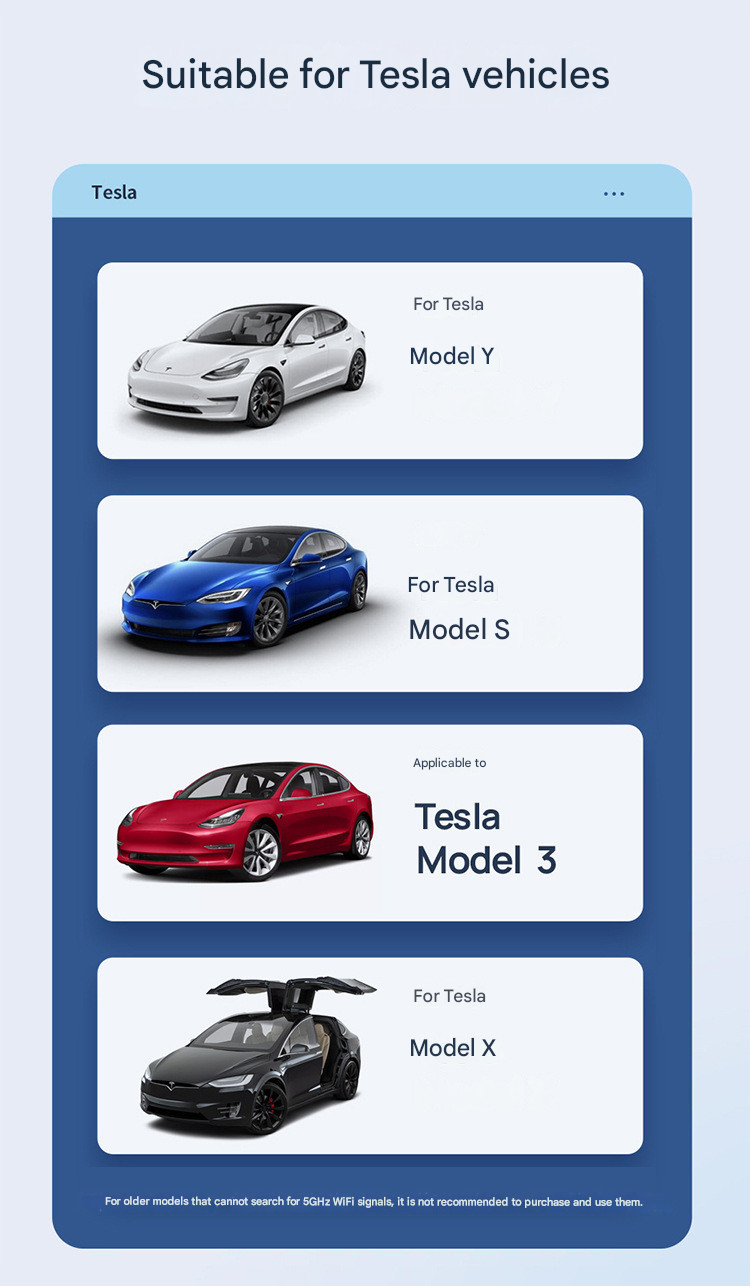 Original Car Screen Upgrade Wireless Carplay Tesla Connect Box Androidauto