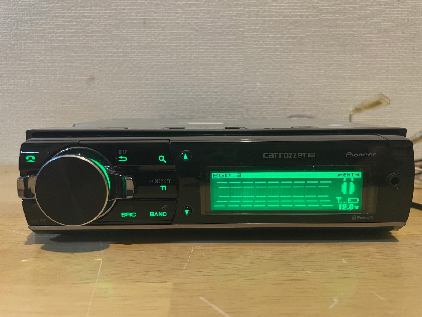 Carrozzeria Pioneer DEH-970 1DIN CD/Bluetooth/USB/AUX Car Audio Tested Working