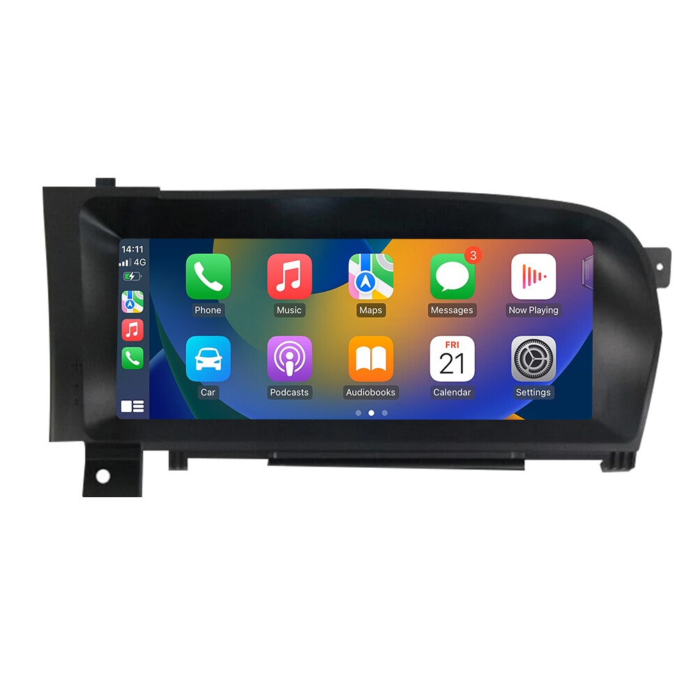 Car Multimedia CarPlay For Mercedes Benz S 2009-2012 NGT3.5 Video Player 4G+64GB