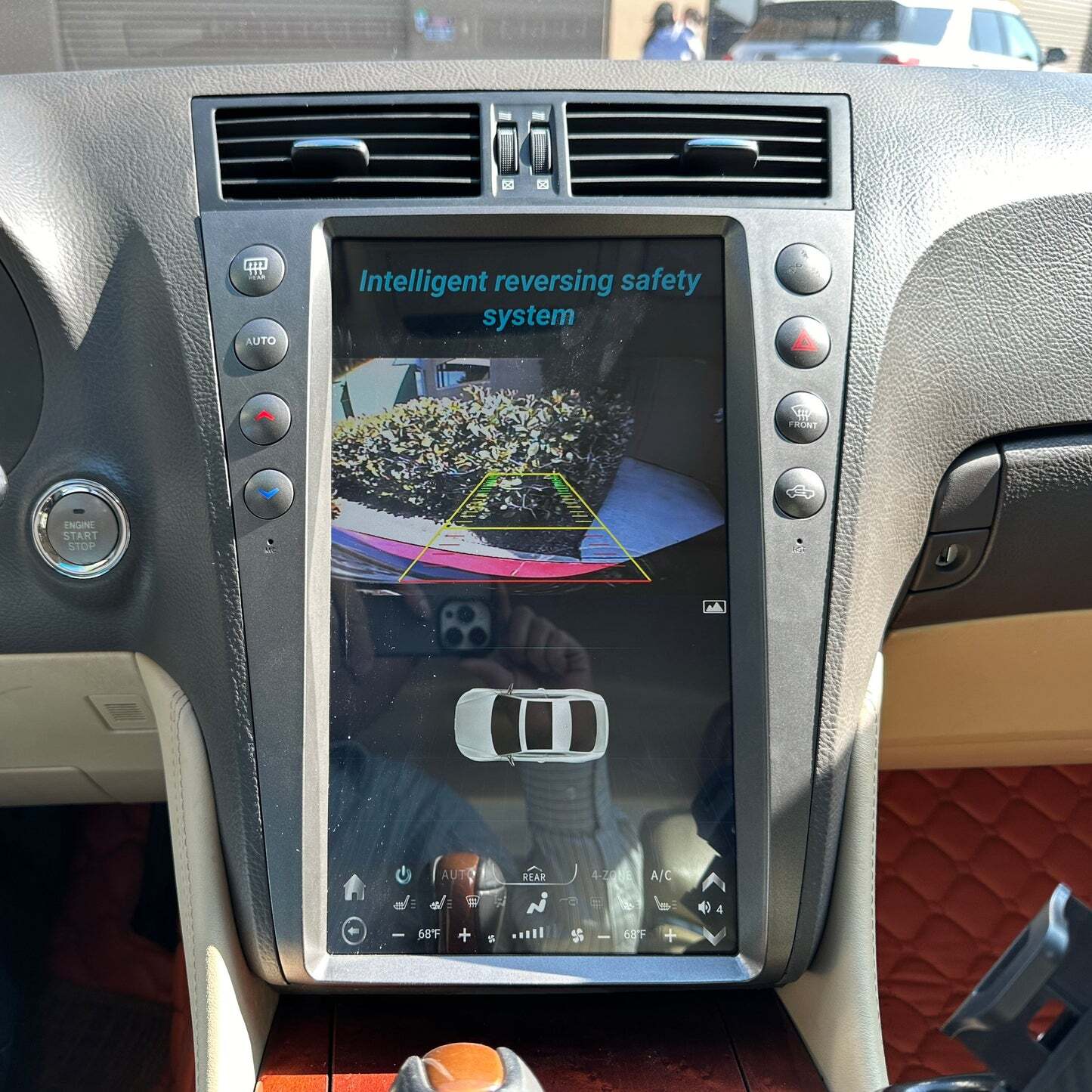 13.6″ Android Tesla Screen Car Radio For Lexus GS300 350 430 450h 460 2005-2011