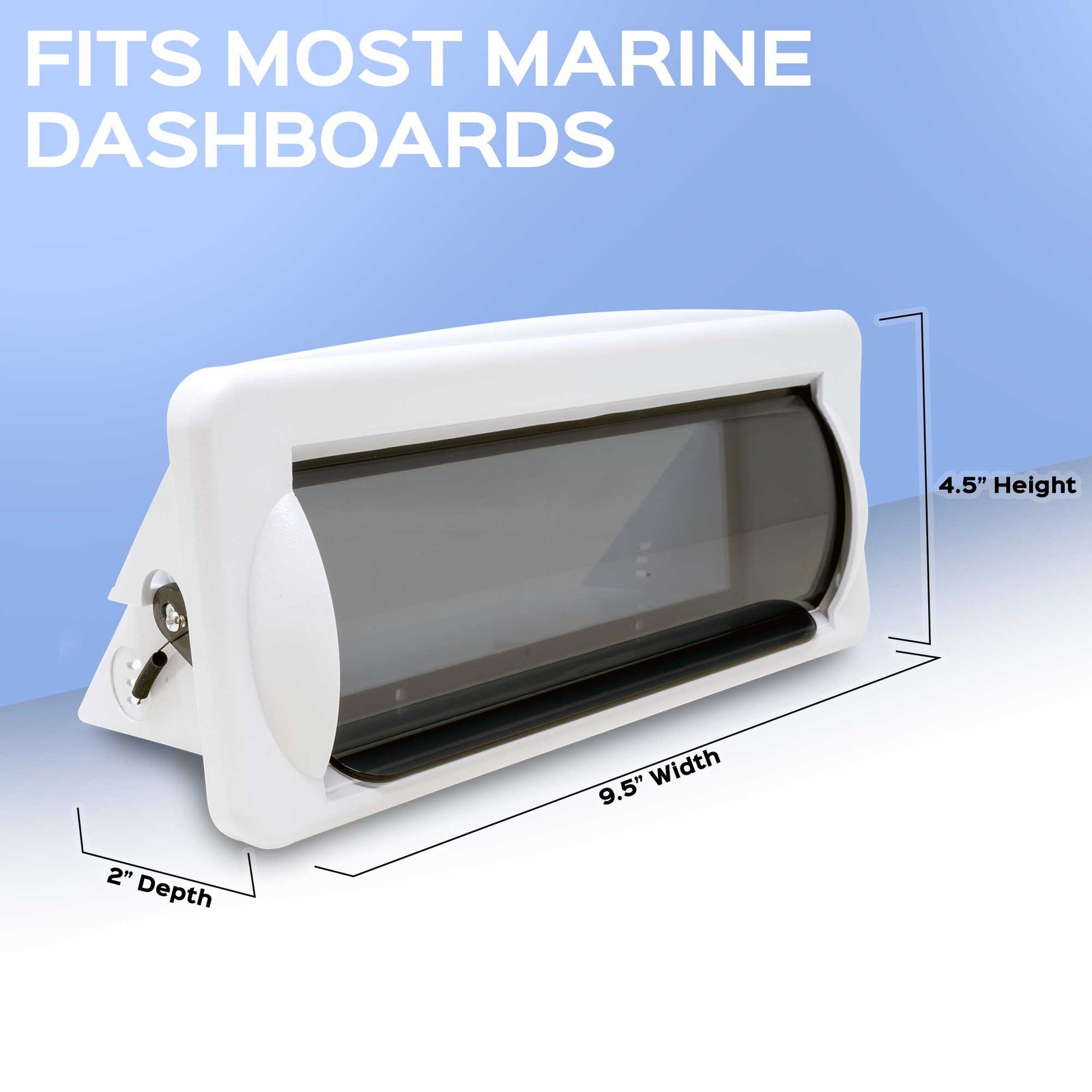 JVC KD-X38MBS Marine Media Receiver + Creative Audio CAMC1W Mount Kit