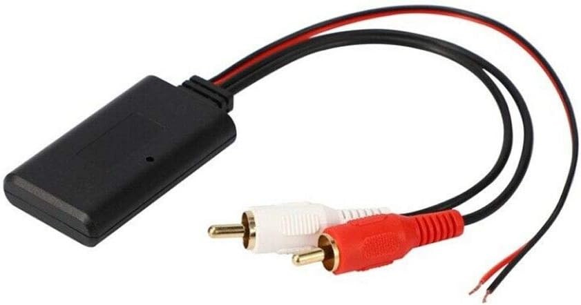 Car Audio Stereo Bluetooth AUX Receiver Module 2 RCA Interface Cable Adapter
