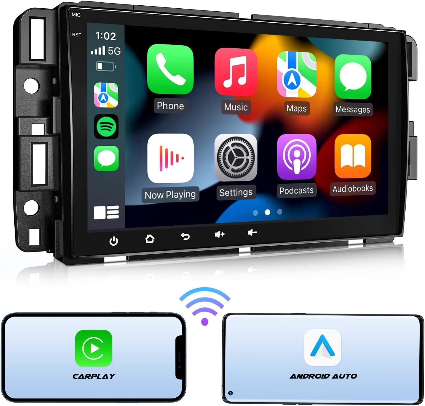 For 2006-2013 Chevrolet Impala WiFi Apple Carplay Radio Android 13.0 RDS GPS Nav