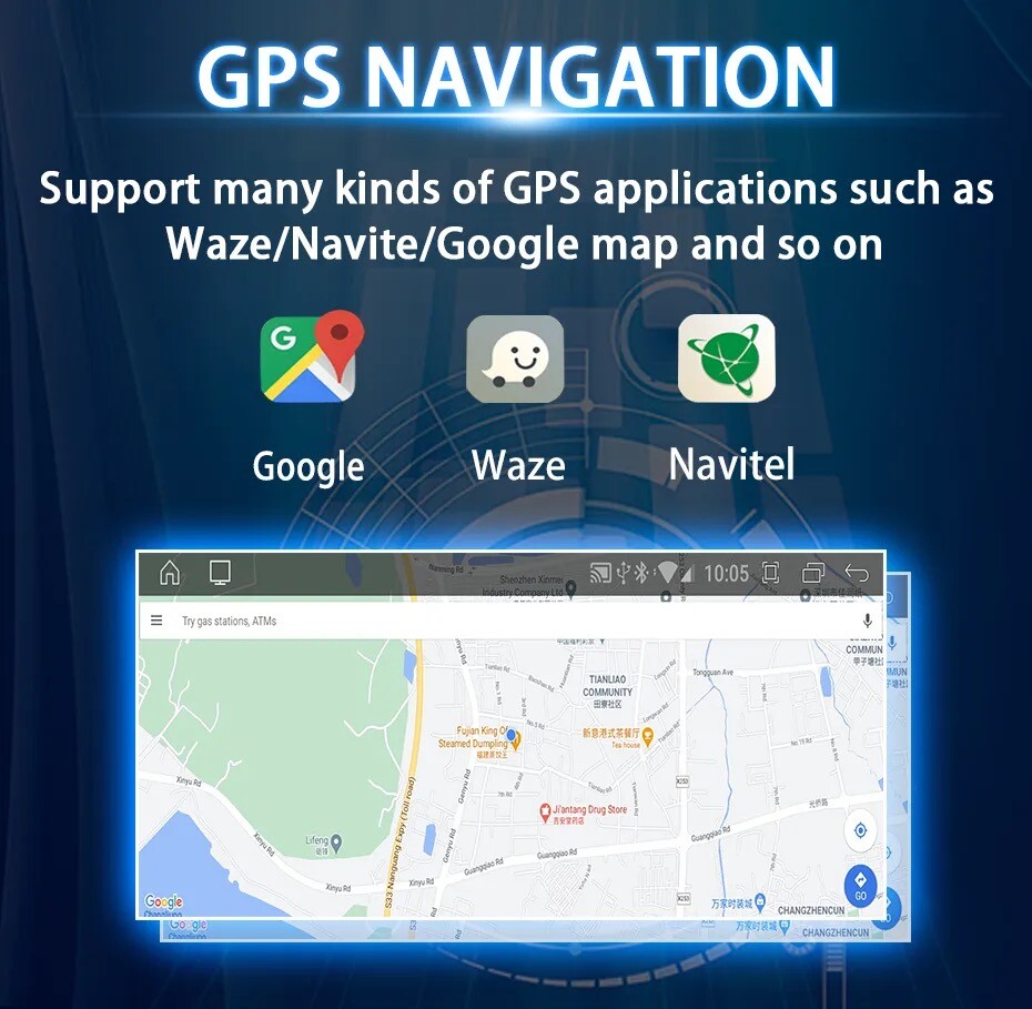 12.1″ Android Navigation Car Gps Stereo Tesla Style For Ford Mondeo Fusion 13~18