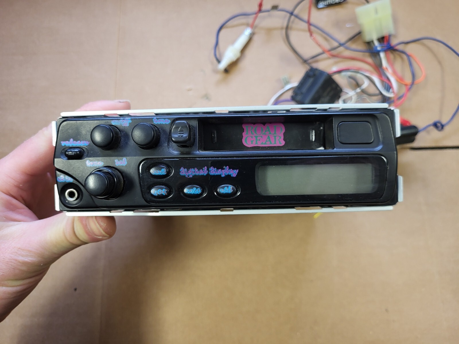 Vintage Road Gear 30 Watt AM/FM Car Stereo Cassette Receiver