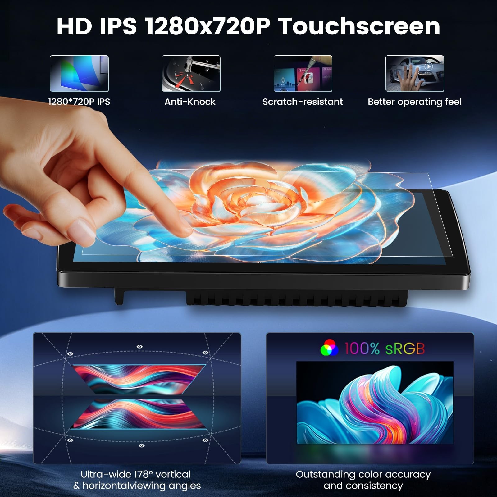 9″ IPS 1280×720 Android Radio for Dodge Charger/Magnum 2005-2007, 2G+64G Char…