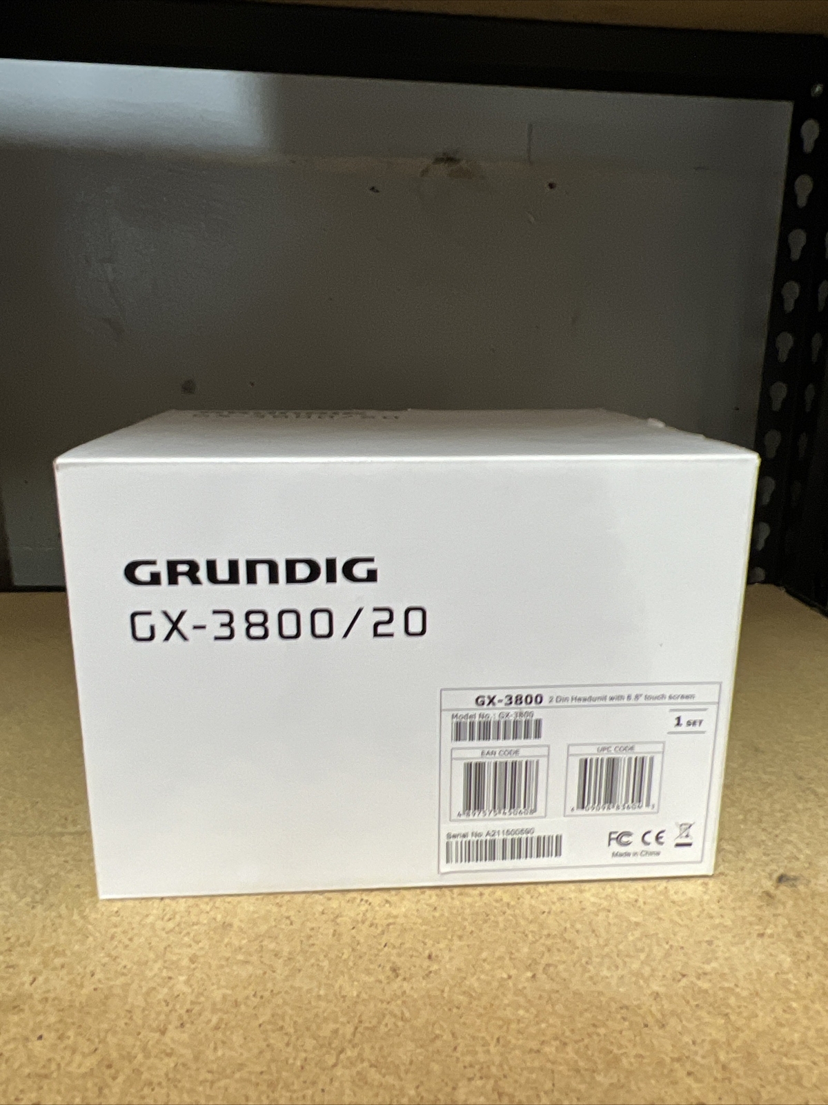 Grundig GX-3800 Double DIN Touchscreen CarPlay Android Auto Bluetooth Head Unit