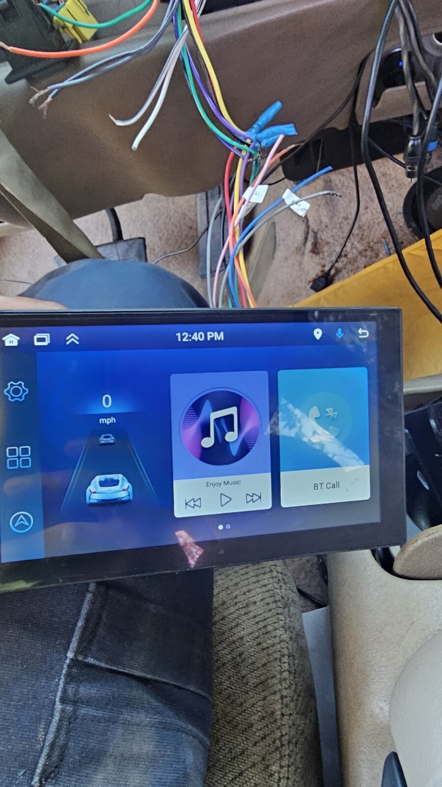 Android 12.0 Double Din 7″ Car Stereo Apple CarPlay Auto Radio GPS Navi WiFi FM