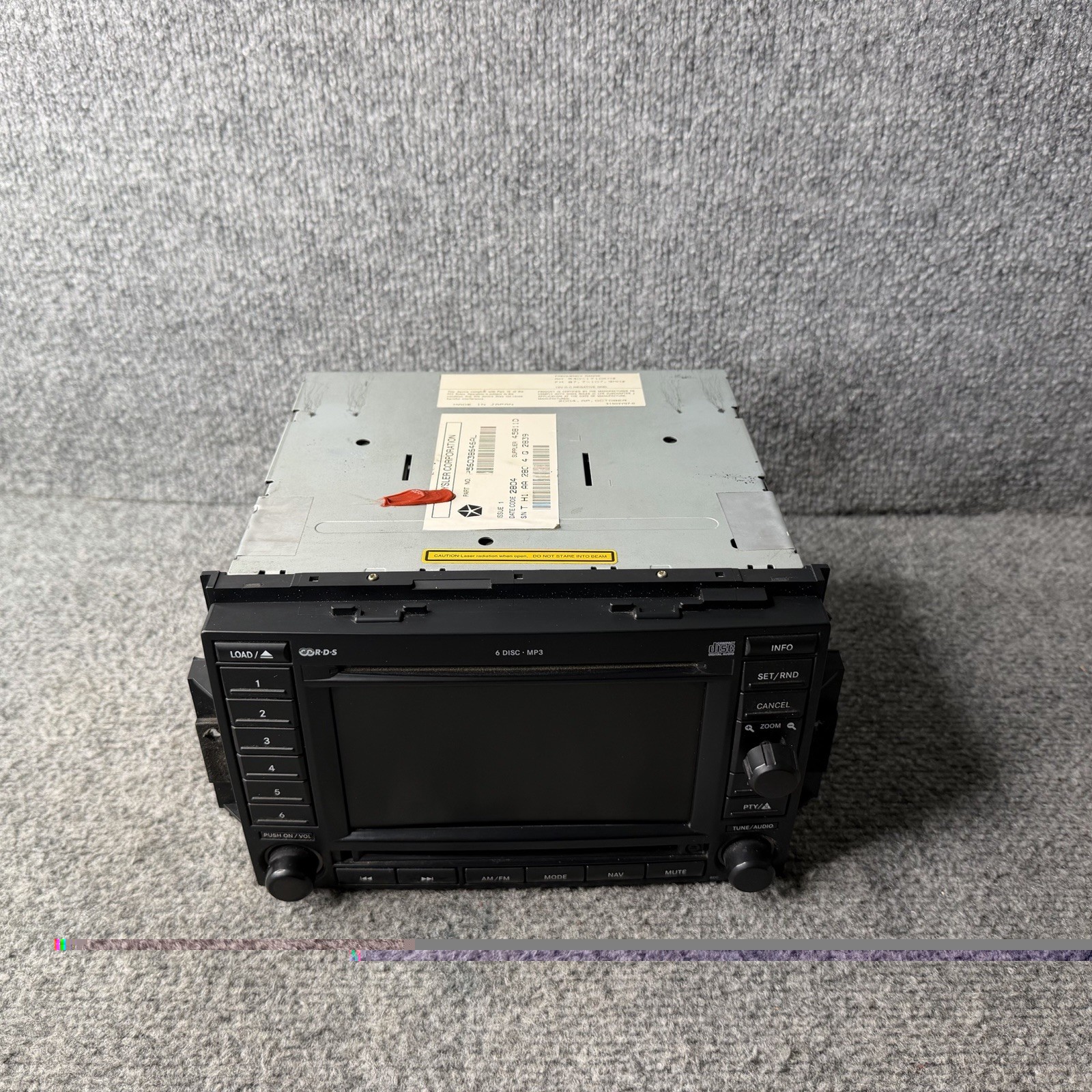 05 06 07 Chrysler Dodge Jeep Navigation Radio 6 Disc CD Changer P56038646AL