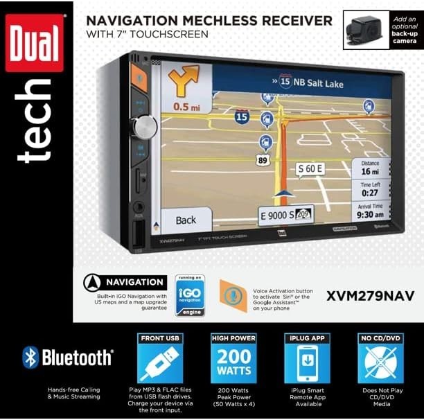 7 inch Navigation AM/FM Radio Car Stereo Bluetooth for 1995-2002 C/K Pickup 1500