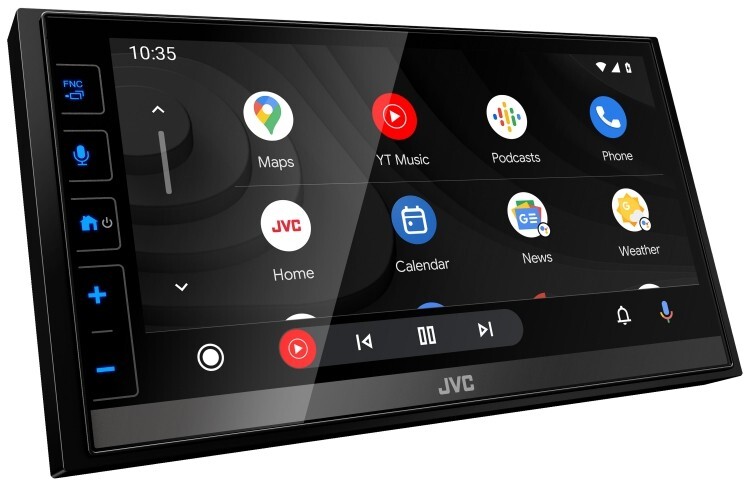 JVC KW-M780BT Multimedia Receiver w/ Android Auto and Apple CarPlay + Backup Cam