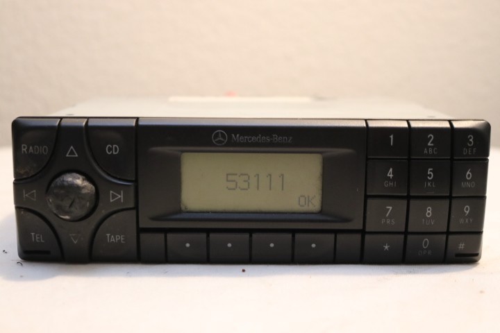 MERCEDES BE6003 CASSETTE STEREO 1999-2003 E320 SLK CLK430 W208 W/code