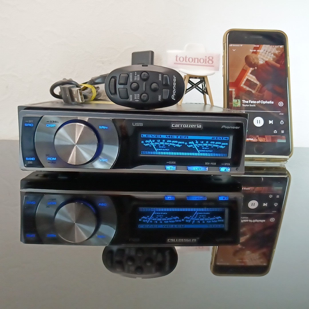 Pioneer Carrozzeria DEH-P630｜CD/USB Car Audio EQ w/ Remote｜Operation Confirmed