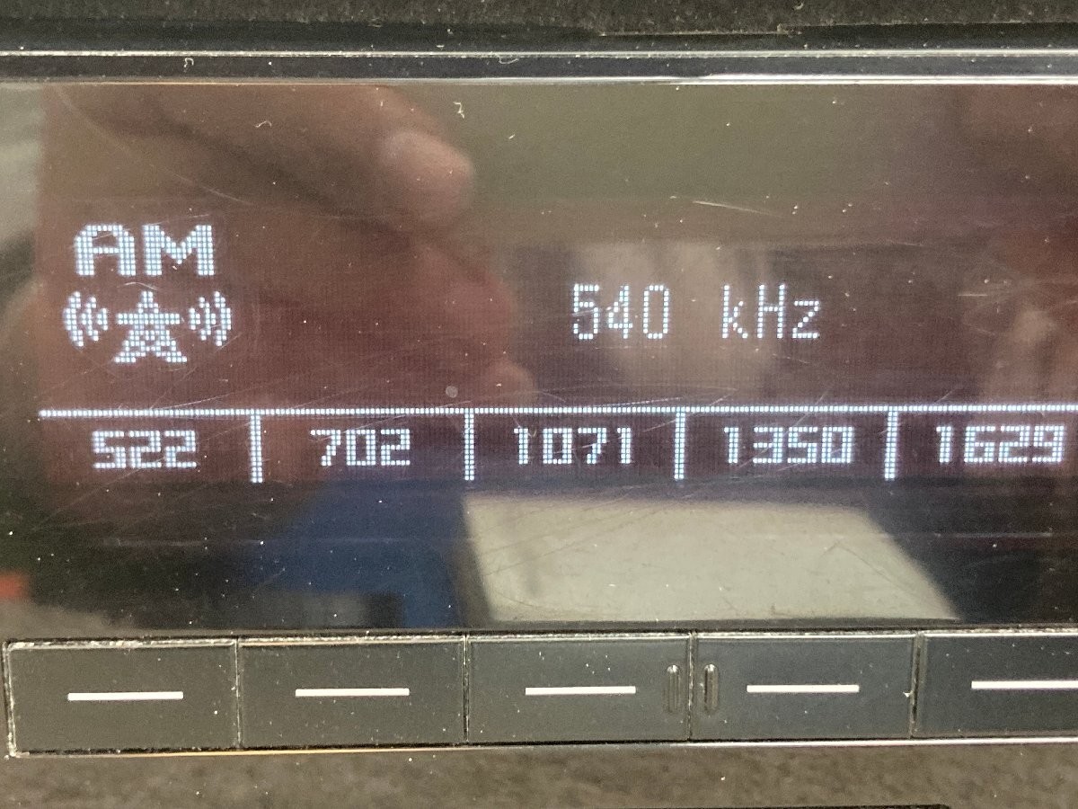 Toyota FT0052A 86120-26200 2DIN CD USB Audio Near Mint JAPAN