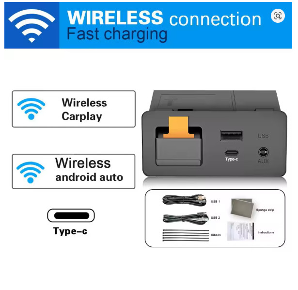 Mazda TK78-66-9U0C-KIT Carplay Retrofit Kit Carplay Android Auto System Upgrade