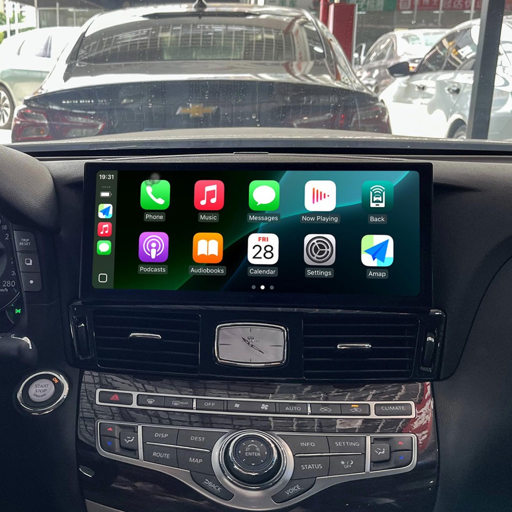 12.3″ for Infiniti Q70L M25 M35 2011-2019 Car GPS Player Stereo Radio Android 14