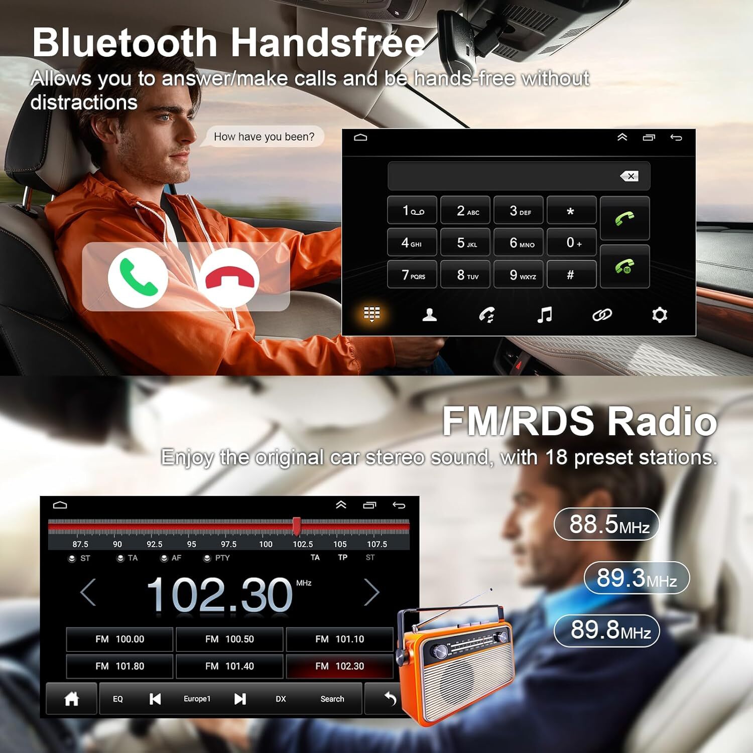 Android 14 Car Radio Stereo Carplay RDS For Nissan Versa Sedan 2015-2019 4G+64GB