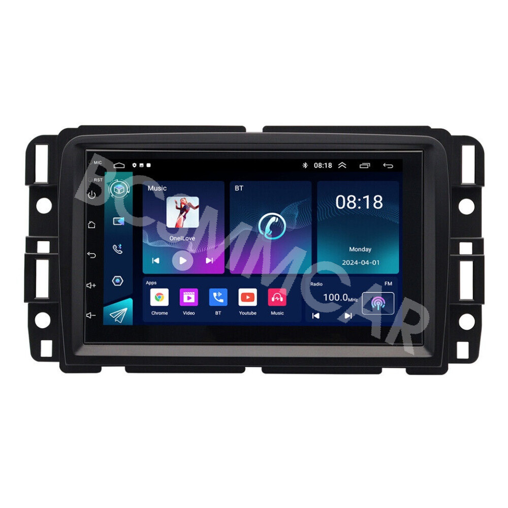 2DIN Car Stereo Radio Touch Screen WIFI Head Unit Fit For GMC Acadia 2013-2017