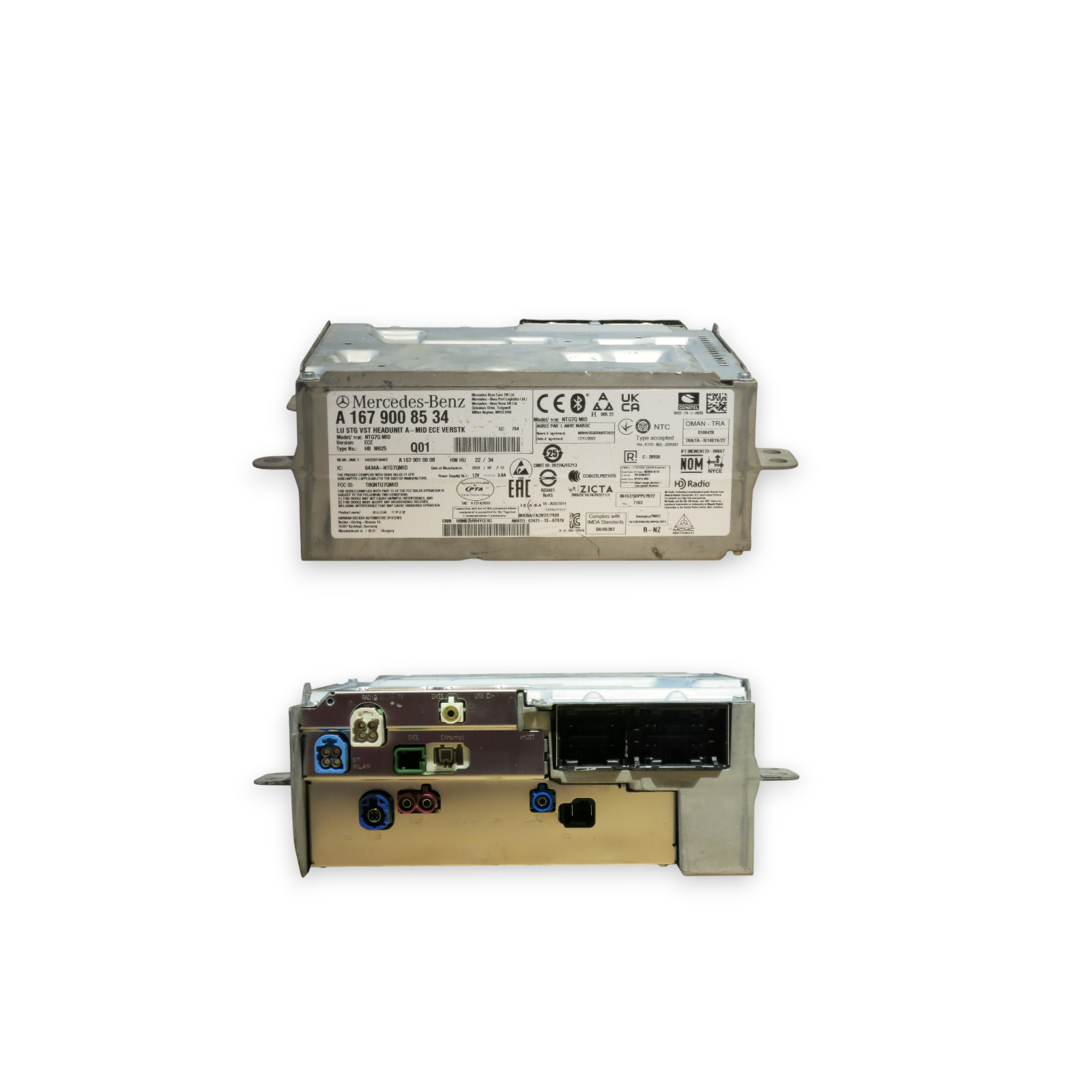 Mercedes NTG7 MID ECE radio-navigation A1679008534 NEW – virgin